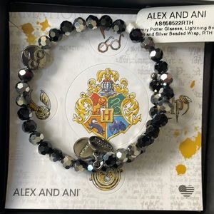 Brand new Alex and Ani Harry Potter black bracelet